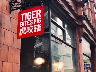 out in brum - tiger bites pig - exterior